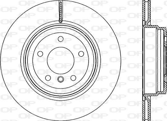 Open Parts BDR2277.20 - Гальмівний диск autocars.com.ua