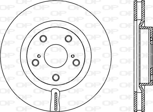 Open Parts BDR2424.20 - Тормозной диск autodnr.net