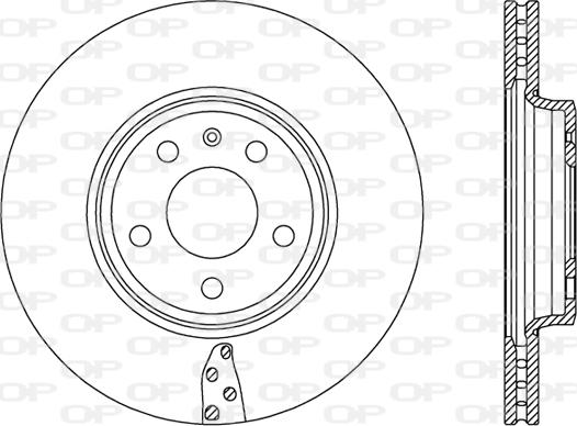 Wolf WD58830B - Гальмівний диск autocars.com.ua