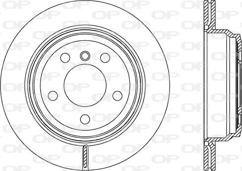 Open Parts BDR2626.20 - Гальмівний диск autocars.com.ua