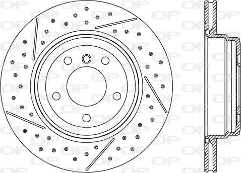 Open Parts BDR2628.20 - Гальмівний диск autocars.com.ua