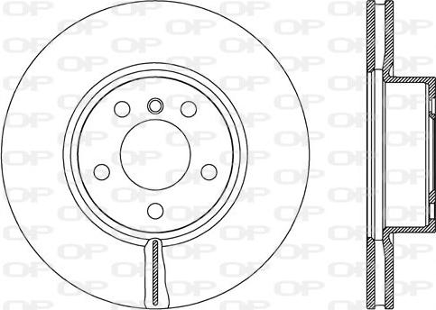 Open Parts BDR2629.20 - Гальмівний диск autocars.com.ua