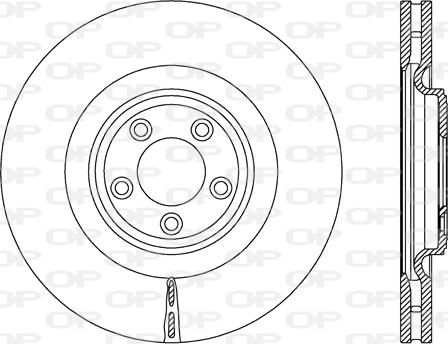 Beck/Arnley 0833430 - Гальмівний диск autocars.com.ua