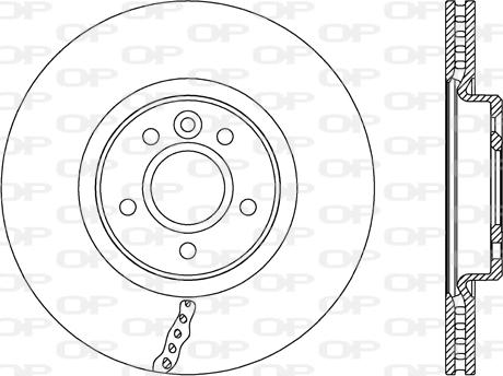 Open Parts BDR2690.20 - Гальмівний диск autocars.com.ua