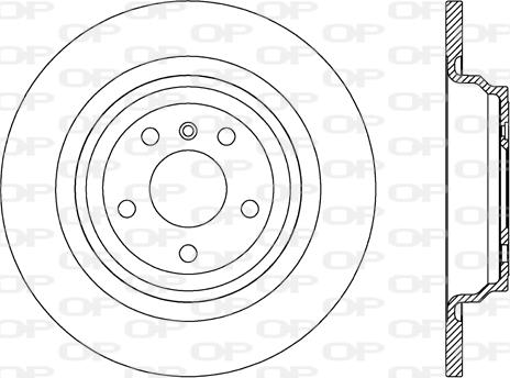 Open Parts BDR2698.10 - Гальмівний диск autocars.com.ua