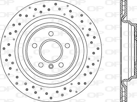 Open Parts BDR2770.20 - Гальмівний диск autocars.com.ua