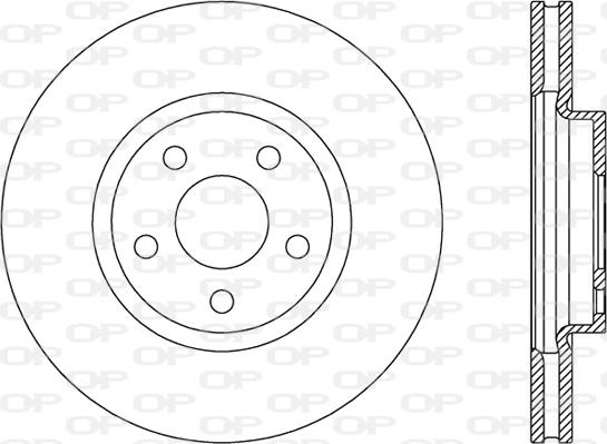 Open Parts BDR2788.20 - Тормозной диск autodnr.net