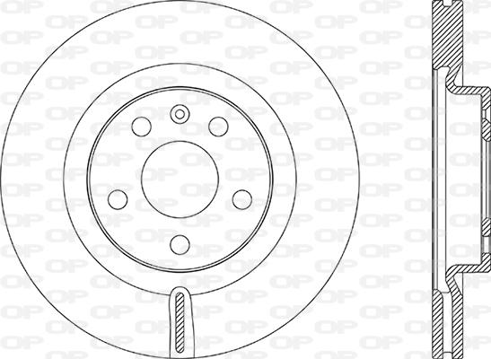 Open Parts BDR2891.20 - Тормозной диск autodnr.net