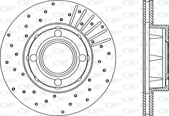 Open Parts BDRS1032.25 - Тормозной диск autodnr.net