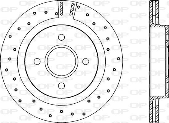 Open Parts BDRS1178.25 - Гальмівний диск autocars.com.ua