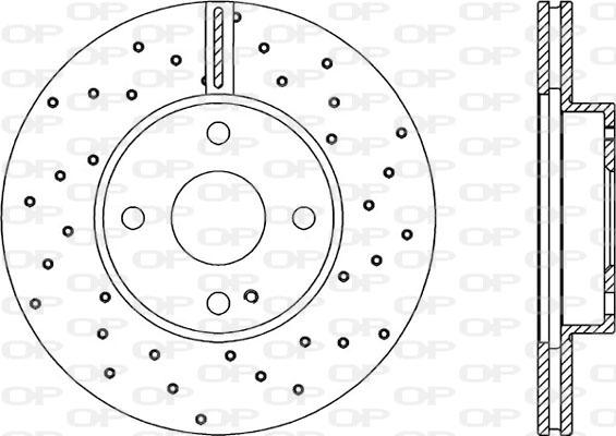 Open Parts BDRS1780.25 - Гальмівний диск autocars.com.ua