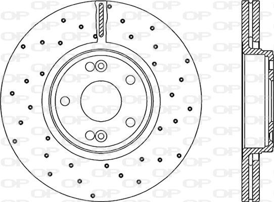 Open Parts BDRS1959.25 - Гальмівний диск autocars.com.ua