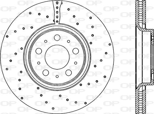 Open Parts BDRS1976.25 - Гальмівний диск autocars.com.ua