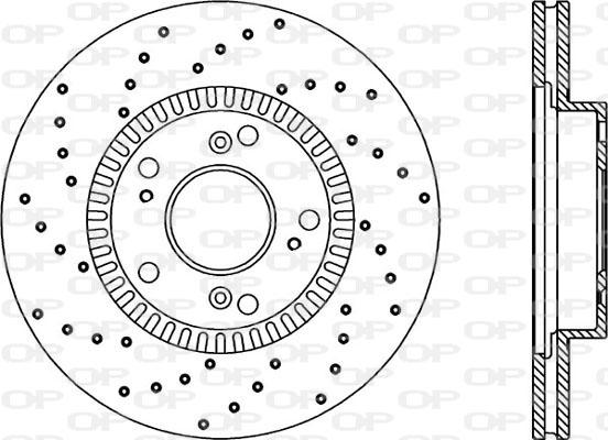 Open Parts BDRS2162.25 - Тормозной диск autodnr.net