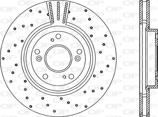 Open Parts BDRS2209.25 - Гальмівний диск autocars.com.ua