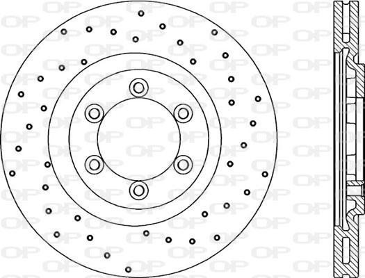 Open Parts BDRS2229.25 - Гальмівний диск autocars.com.ua