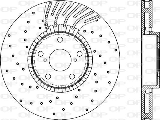 Open Parts BDRS2284.25 - Гальмівний диск autocars.com.ua