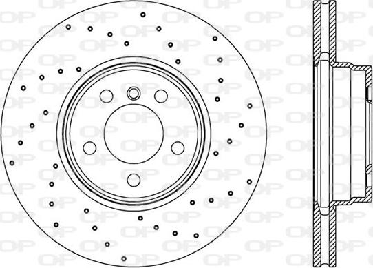 Open Parts BDRS2361.25 - Гальмівний диск autocars.com.ua