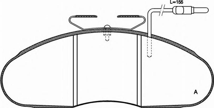 Open Parts BPA0048.12 - Гальмівні колодки, дискові гальма autocars.com.ua