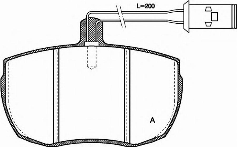 Open Parts BPA0056.12 - Тормозные колодки, дисковые, комплект autodnr.net