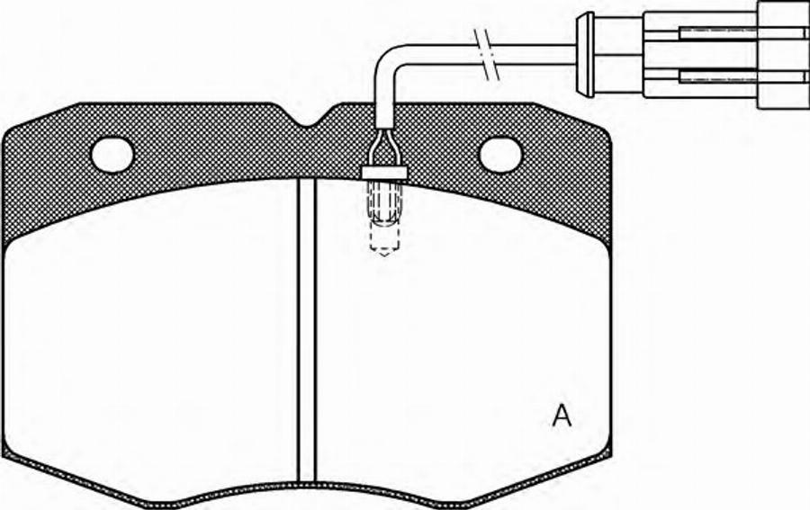 Open Parts BPA0435.12 - Тормозные колодки, дисковые, комплект autodnr.net