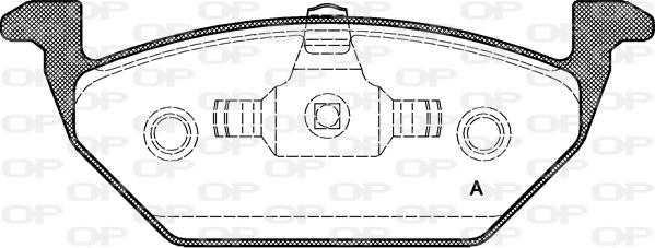VAG 6C0698151D - Гальмівні колодки, дискові гальма autocars.com.ua