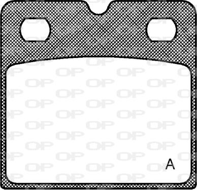 Open Parts BPA1067.00 - Тормозные колодки, дисковые, комплект autodnr.net