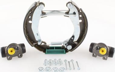 Open Parts BSK2025.00 - Комплект гальм, барабанний механізм autocars.com.ua