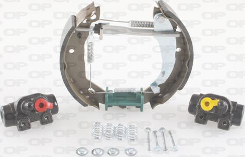 Open Parts BSK2030.01 - Комплект гальм, барабанний механізм autocars.com.ua