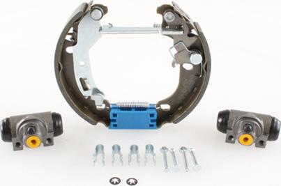 Open Parts BSK2068.00 - Комплект гальм, барабанний механізм autocars.com.ua