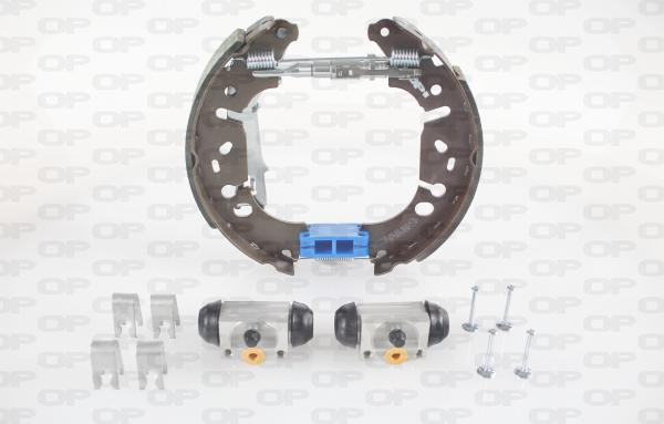 Open Parts BSK2107.01 - Комплект гальм, барабанний механізм autocars.com.ua