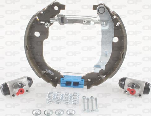 Open Parts BSK2119.00 - Комплект тормозных колодок, барабанные autodnr.net