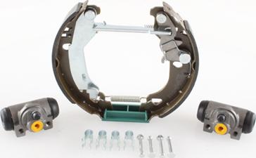 Open Parts BSK2131.00 - Комплект тормозных колодок, барабанные autodnr.net