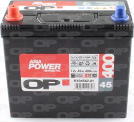 Open Parts BY045A2.01 - Стартерна акумуляторна батарея, АКБ autocars.com.ua