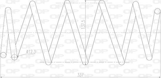 Open Parts CSR9017.00 - Пружина ходової частини autocars.com.ua