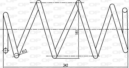 Open Parts CSR9304.00 - Пружина ходовой части autodnr.net