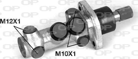 Open Parts FBM1280.00 - Головний гальмівний циліндр autocars.com.ua