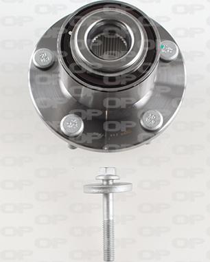 Open Parts HBK5044.03 - Комплект підшипника маточини колеса autocars.com.ua