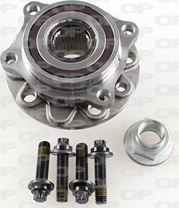 Open Parts HBK5050.03 - Комплект підшипника маточини колеса autocars.com.ua