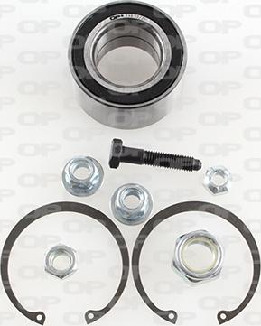 Open Parts HBK5072.01 - Комплект підшипника маточини колеса autocars.com.ua