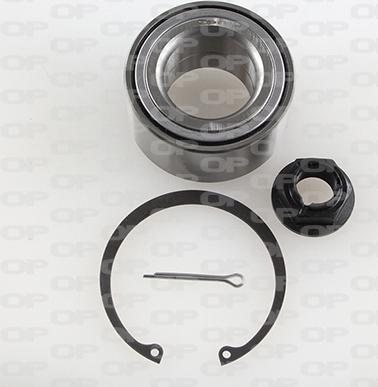 Open Parts HBK5158.01 - Комплект підшипника маточини колеса autocars.com.ua