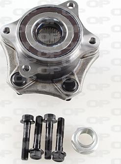 Open Parts HBK5167.03 - Комплект підшипника маточини колеса autocars.com.ua