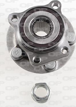 Open Parts HBK5204.03 - Комплект підшипника маточини колеса autocars.com.ua