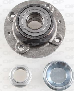 Open Parts HBK5256.02 - Комплект підшипника маточини колеса autocars.com.ua