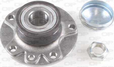 Open Parts HBK5272.02 - Комплект підшипника маточини колеса autocars.com.ua