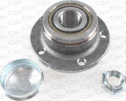 Open Parts HBK5280.02 - Комплект підшипника маточини колеса autocars.com.ua