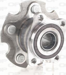 Open Parts HBK5283.03 - Комплект підшипника маточини колеса autocars.com.ua