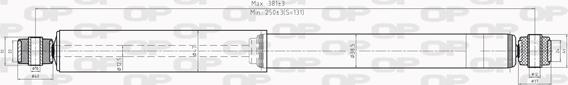 Open Parts SAB8008.32 - Амортизатор autocars.com.ua