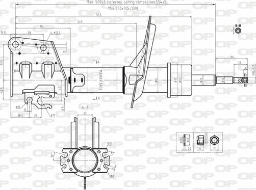 Open Parts SAB8021.31 - Амортизатор autocars.com.ua