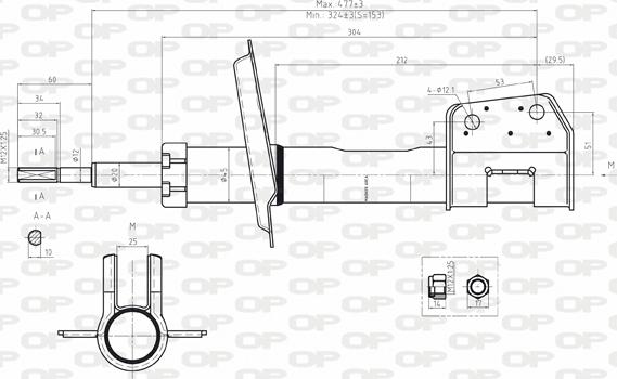 Open Parts SAB8026.31 - Амортизатор autodnr.net